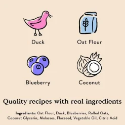 Bocce's Bakery Quack Quack Quack Soft & Chewy Treats For Dogs (6 oz)