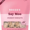 Bocce's Bakery Say Moo Crunchy Biscuits for Dogs (5 oz)