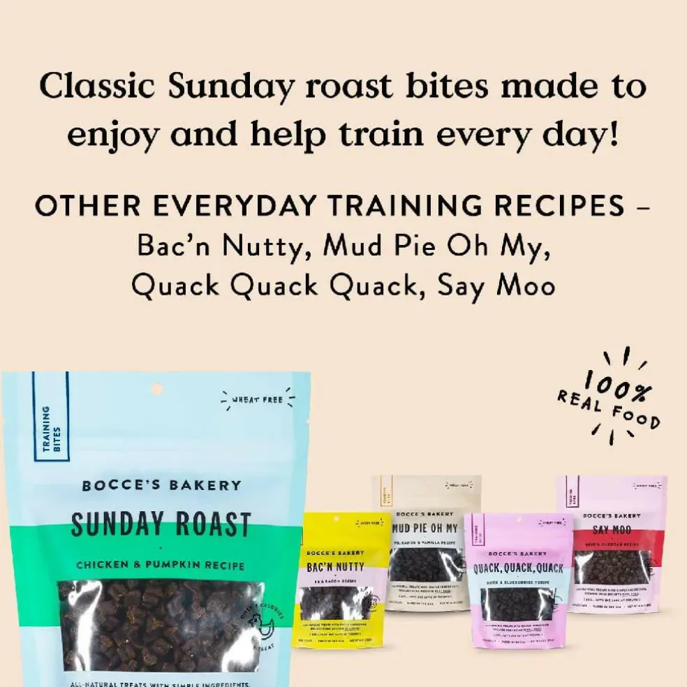 Bocce's Bakery Sunday Roast Soft & Chewy Treats For Dogs (6 oz)