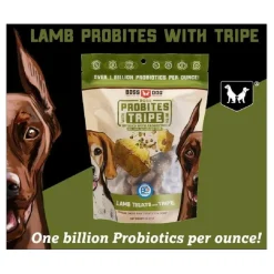 Boss Dog Probites Freeze Dried Raw Lamb & Tripe Treats with Probiotics for Dogs (3 oz)