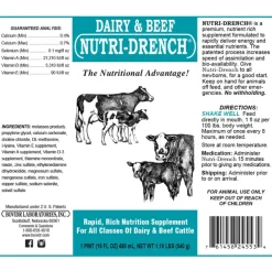 Bovidr Laboratories Nutri-Drench Dairy & Beef Supplement