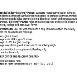 Breeder's Edge B Strong Powder for Dogs & Cats