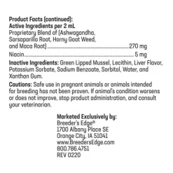 Breeder's Edge Get Him Going Reproductive Support For Male Dogs & Cats (30 ml)
