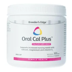 Breeder's Edge Oral Cal Plus Powder for Dogs & Cats