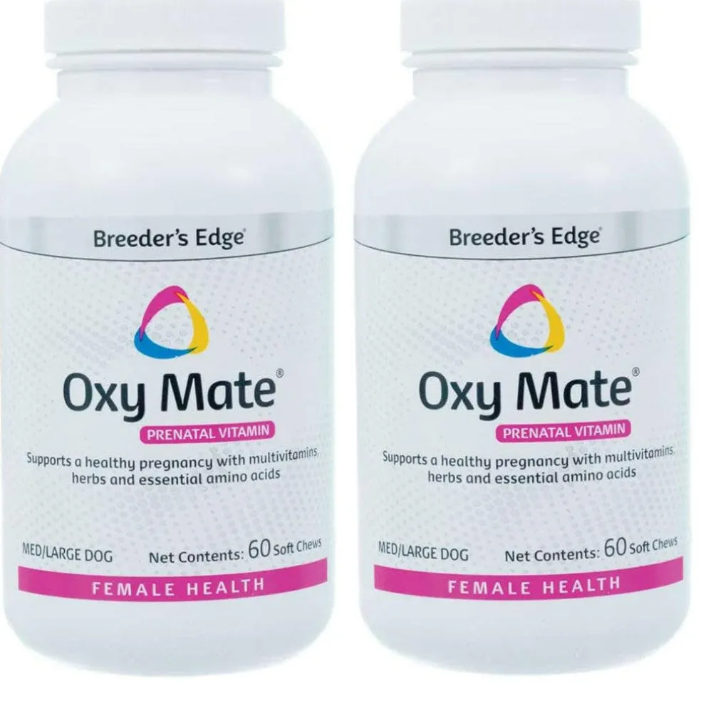 Breeder's Edge Oxy Mate Prenatal Soft Chews for Med & Lg Dog