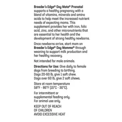 Breeder's Edge Oxy Mate Prenatal Soft Chews for Med & Lg Dog