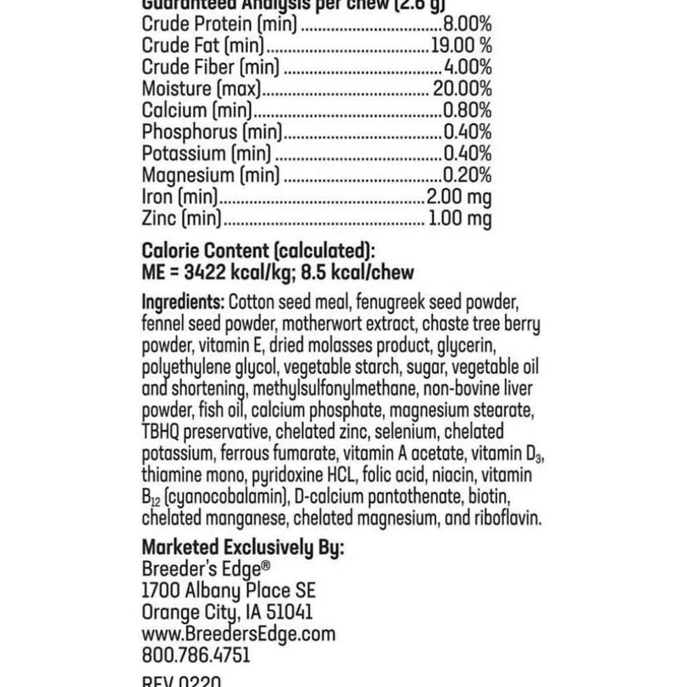 Breeder's Edge Oxy Momma Soft Chews for Cats & Small Dogs