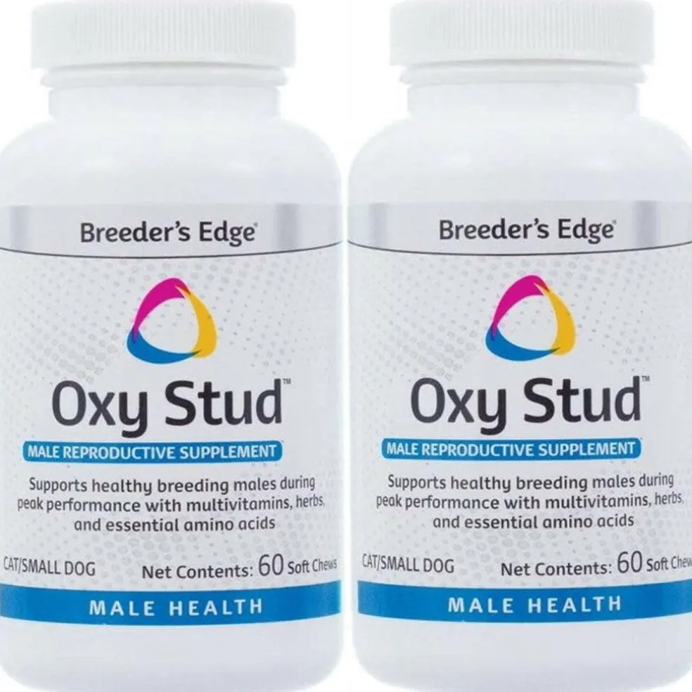 Breeder's Edge Oxy Stud Soft Chews For Small Dogs & Cats