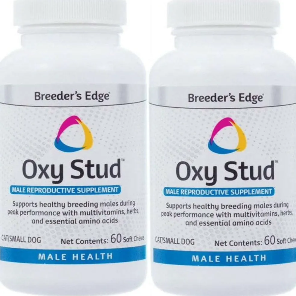 Breeder's Edge Oxy Stud Soft Chews For Medium & Large Dogs