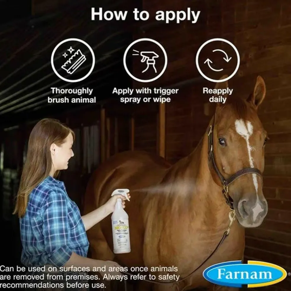Bronco Equine Fly Spray Plus Citronella Scent (Gallon)