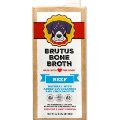 Brutus Broth Beef Bone Broth Hip & Joint Formula with Glucosamine for Dogs (32 oz)