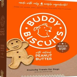 Buddy Biscuits Oven Baked Crunchy Peanut Butter Dog Treats