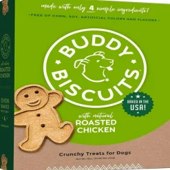 Buddy Biscuits Oven Baked Crunchy Roasted Chicken Dog Treats