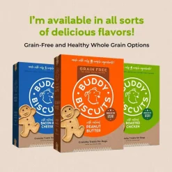 Buddy Biscuits Oven Baked Crunchy Roasted Chicken Dog Treats