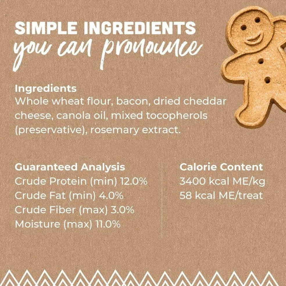 Buddy Biscuits Oven Baked Crunchy Bacon & Cheese Dog Treats