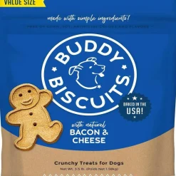 Buddy Biscuits Oven Baked Crunchy Bacon & Cheese Dog Treats
