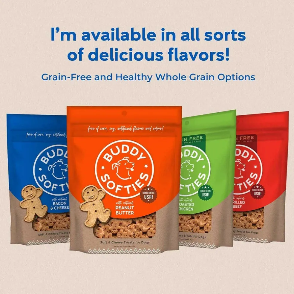 Buddy Biscuits Soft & Chewy Bacon & Cheese Dog Treats