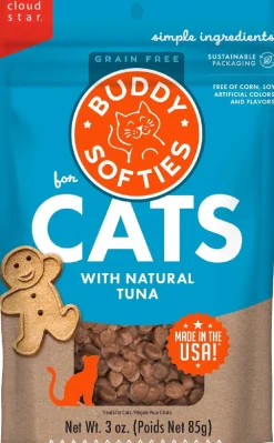 Buddy Biscuits Soft & Chewy Grain Free Tempting Tuna Cat Treats (3 oz)