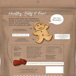Buddy Biscuits Soft & Chewy Grain Free Grilled Beef Dog Treats (5 oz)