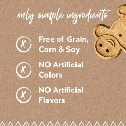Buddy Biscuits Soft & Chewy Grain Free Grilled Beef Dog Treats (5 oz)