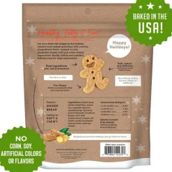 Buddy Biscuits Soft & Chewy Hioliday Gingerbread Dog Treats (6 oz)