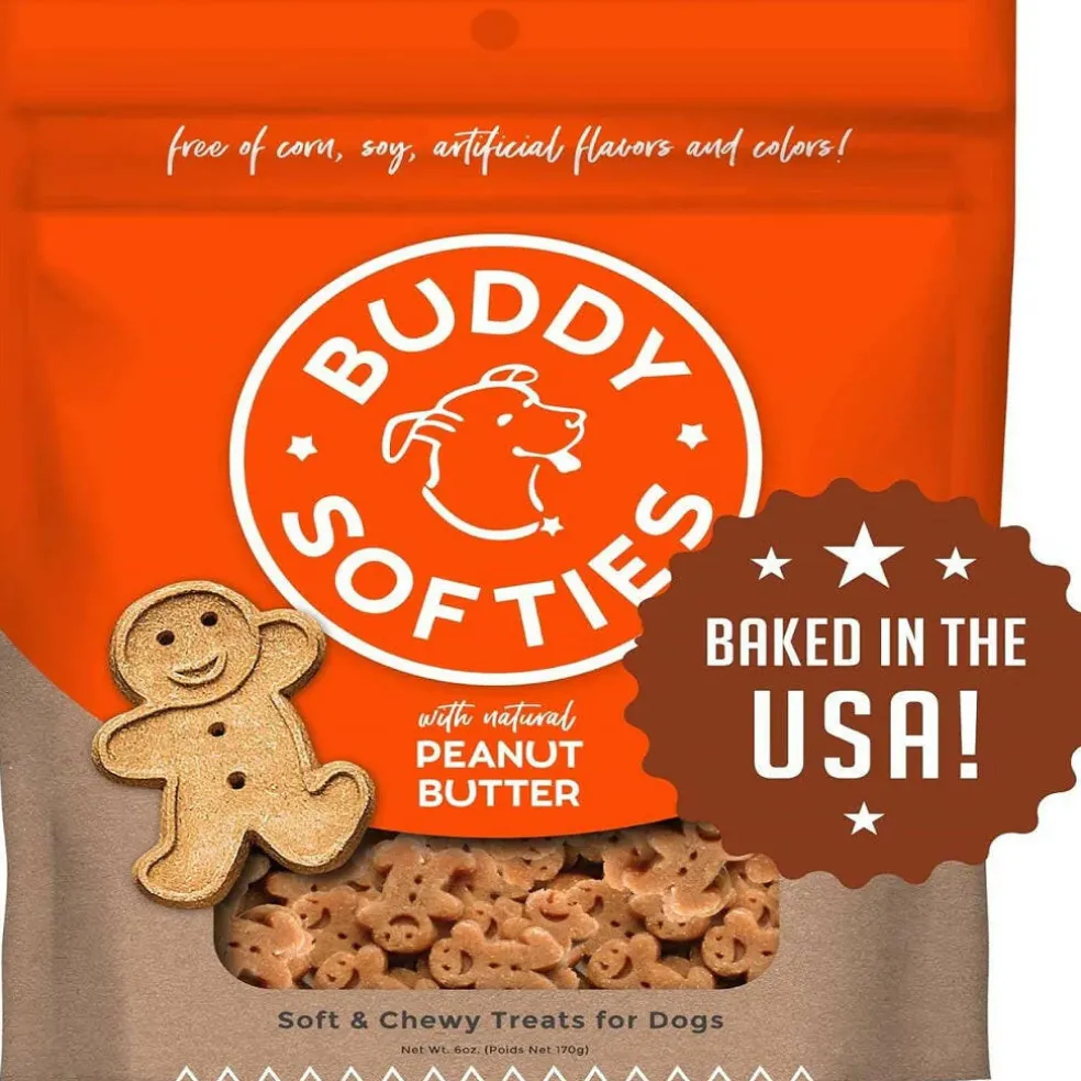 Buddy Biscuits Soft & Chewy Peanut Butter Dog Treats
