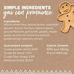 Buddy Biscuits Soft & Chewy Peanut Butter Dog Treats