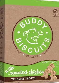 Buddy Biscuits Teeny Oven Baked Crunchy Roasted Chicken Dog Treats (8 oz)