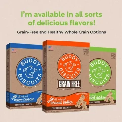 Buddy Biscuits Teeny Oven Baked Crunchy Roasted Chicken Dog Treats (8 oz)