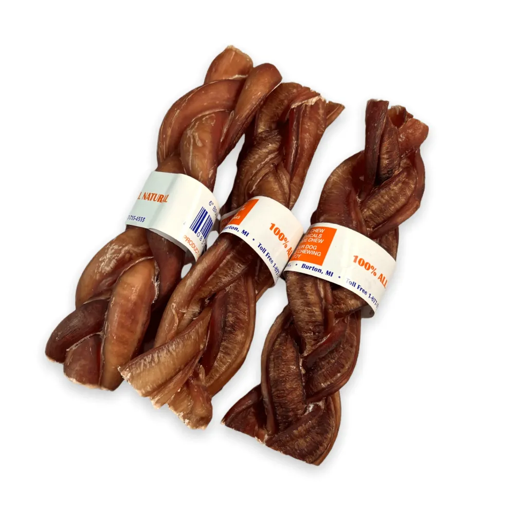 Bully Stick - Braided - 5-6”
