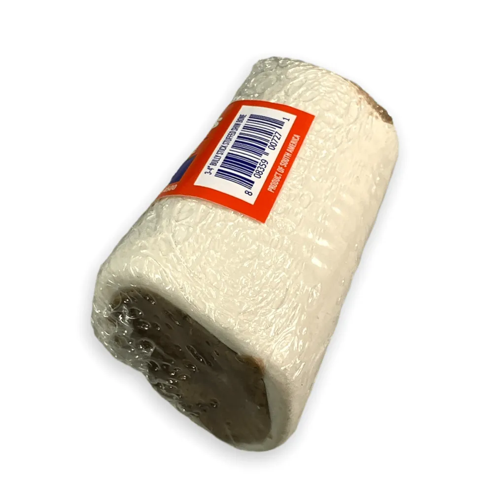 Bully Stick Filled Shin Bone 3-4”