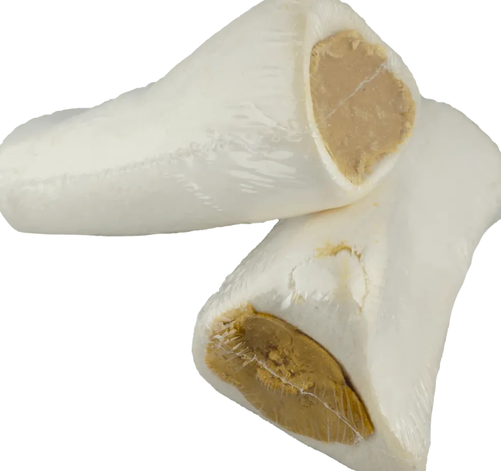 Bully Stick Filled Stuffed Shin Bone 5-6”