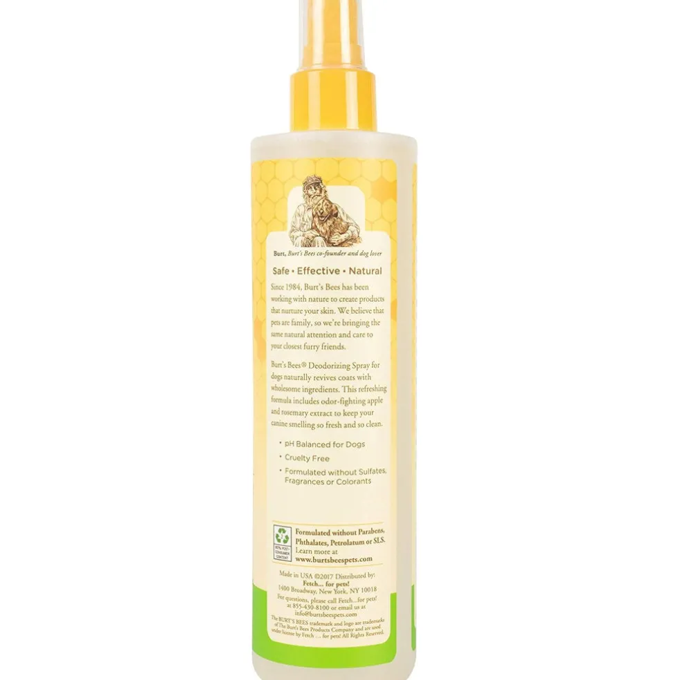Burt's Bees Deodorizing Spray with Apple & Rosemary for Dogs, 10-oz