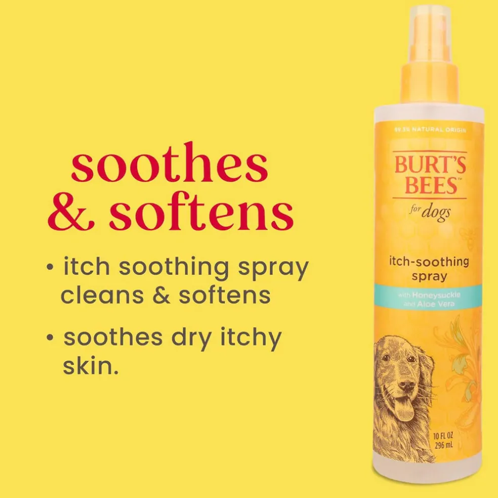 Burt's Bees Itch Soothing Spray with Honeysuckle for Dogs, 10-oz