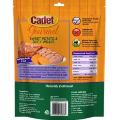 Cadet Gourmet Sweet Potato & Duck Wrapped Treats for Dogs