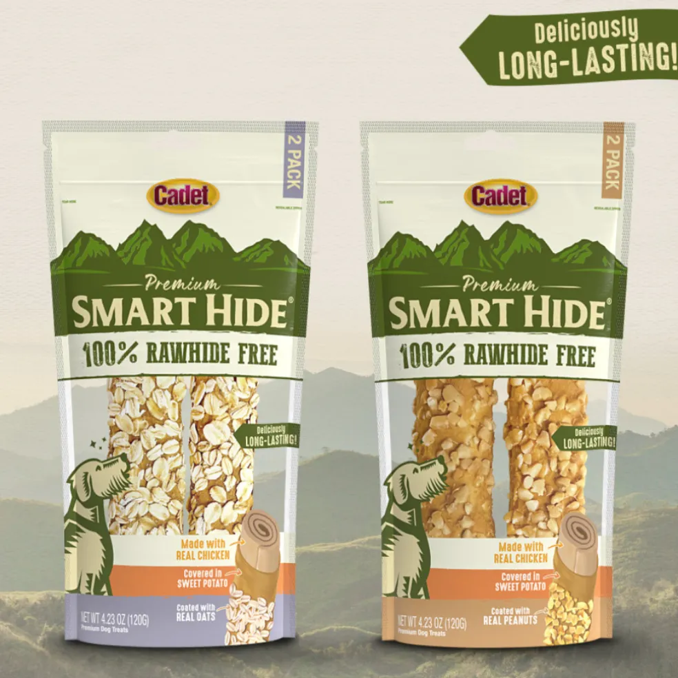 Cadet Smart Hide Rawhide Free Dog Chews (2 ct)