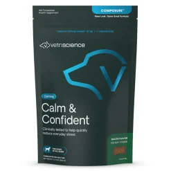 Calm & Confident Chews Bacon Flavor for Dogs