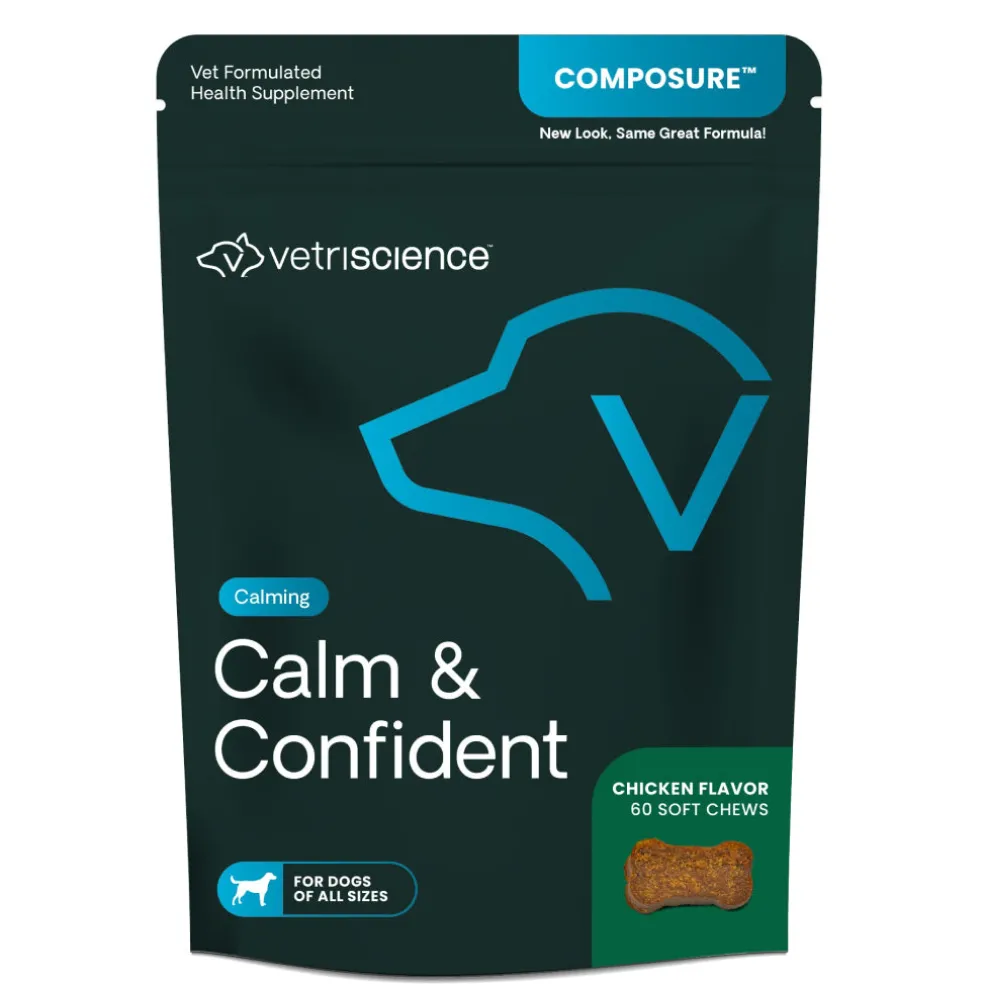 Calm & Confident Chews for Dogs Chicken Flavor