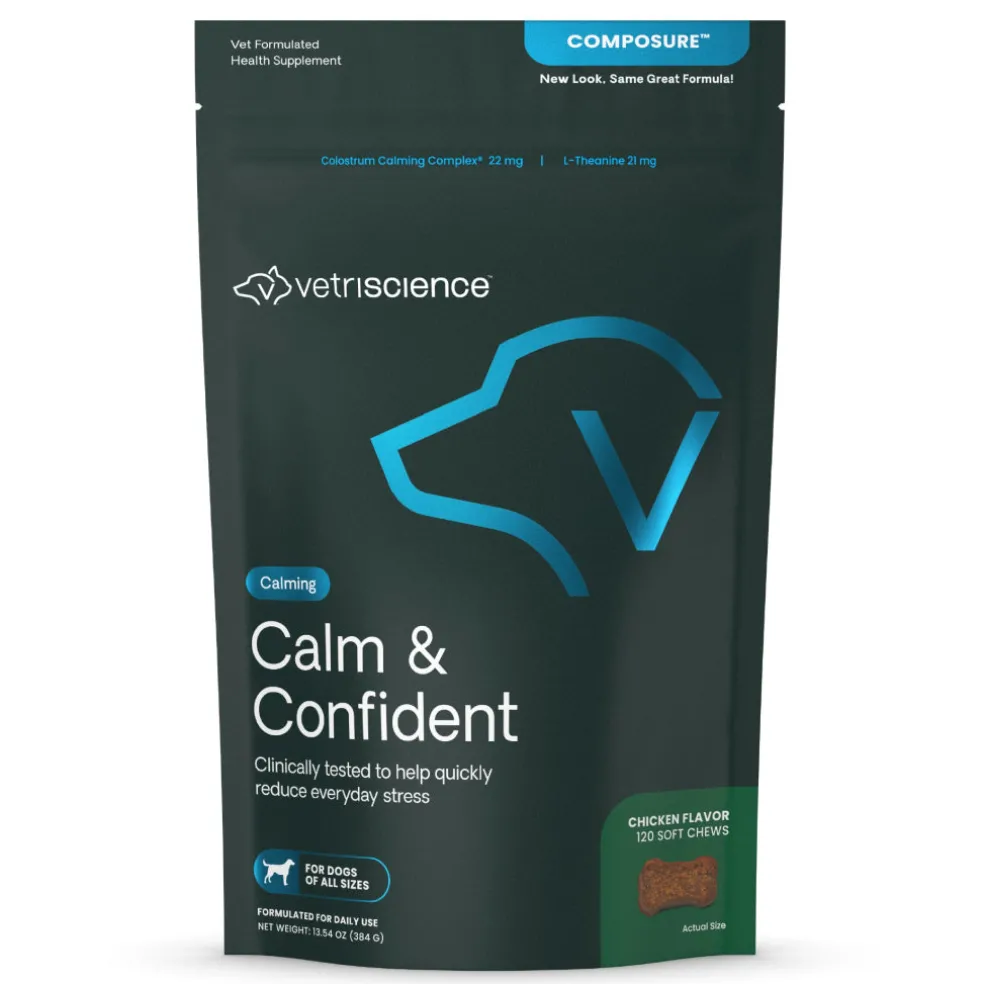 Calm & Confident Chews for Dogs Chicken Flavor