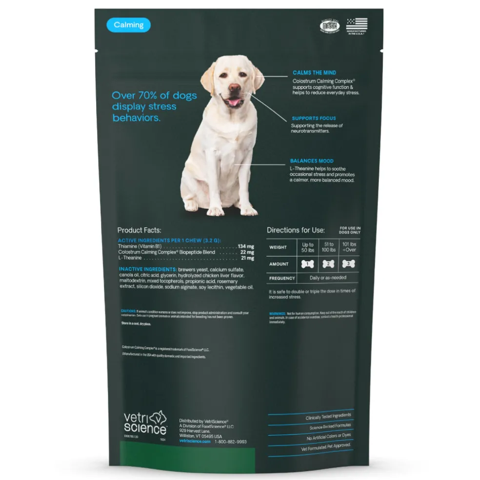 Calm & Confident Chews for Dogs Chicken Flavor