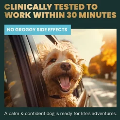 Calm & Confident Chews for Dogs Peanut Butter Flavor