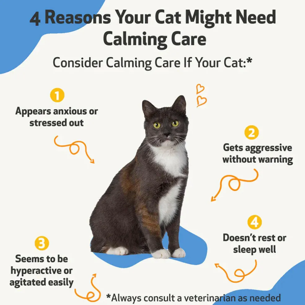 Calming Care Anxious Behavior for Cat (2 oz)