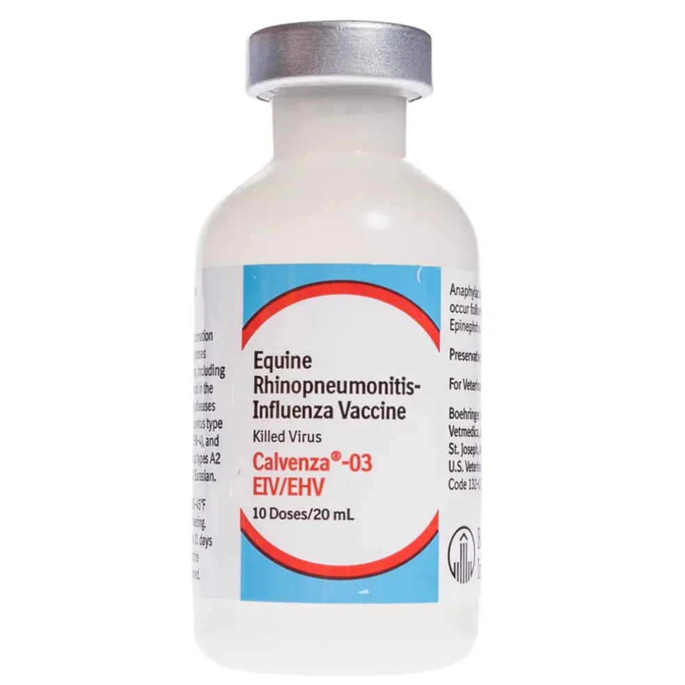 Calvenza-03 EIV/EHV Equine Vaccine, 20ml, 10 Doses