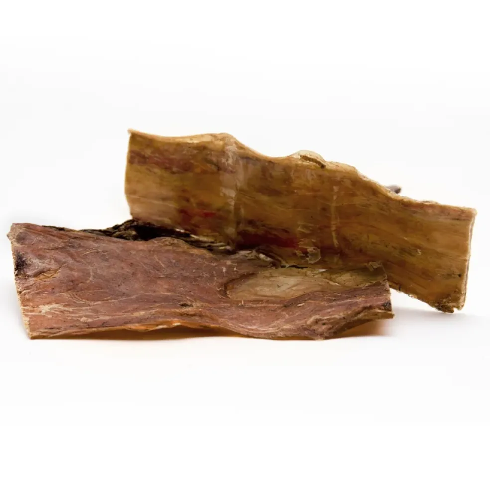 Canine Caviar Buffalo Jerky Flat 6" Dog Treat (3 pieces)
