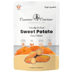 Canine Caviar Dried Sweet Potato Dog Treats