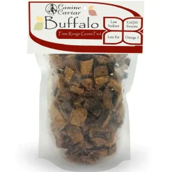 Canine Caviar Water Buffalo Lung Dog Jerky Treats