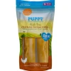Canine Naturals Hide Free PUPPY Chicken Recipe Rolls Dog Treats (2 Large Rolls)