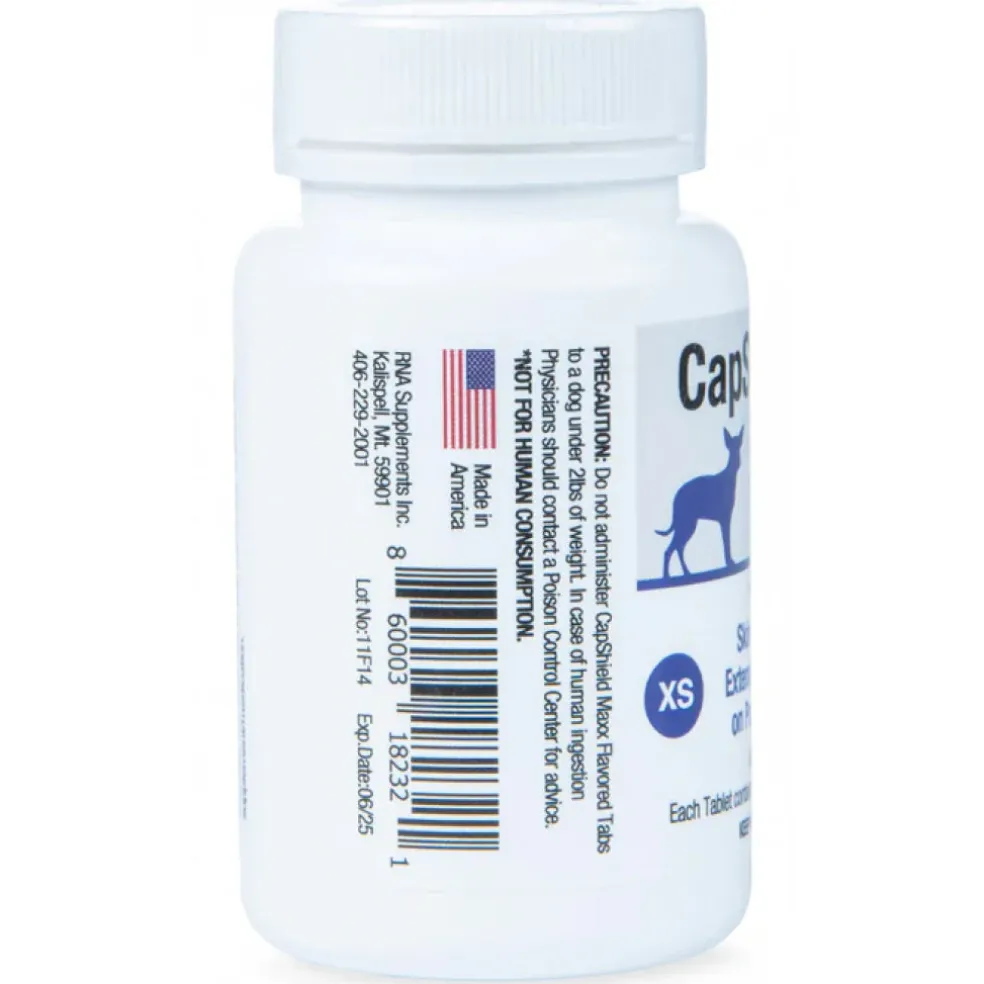 CapShield Maxx Flea Protection Flavored Tablets for Dogs