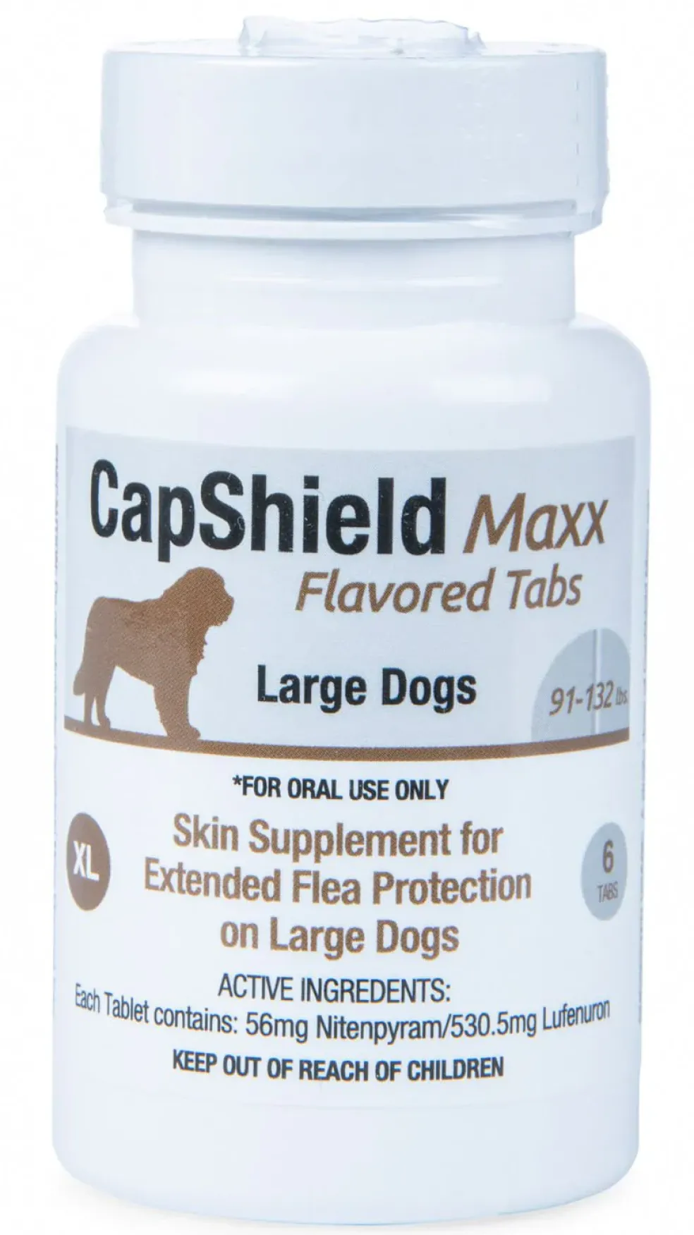 CapShield Maxx Flea Protection Flavored Tablets for Dogs