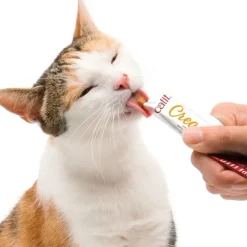 Catit Creamy Chicken & Shrimp Flavor Lickable Treats For Cats